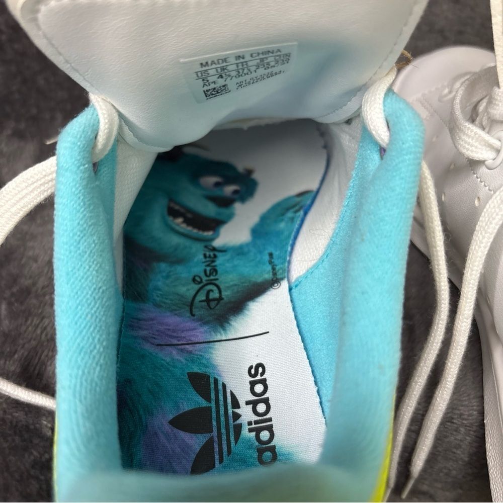 adidas Originals Stan Smith White/Pantone/ (Unisex) G and B Sz 5 - Picture 11 of 16